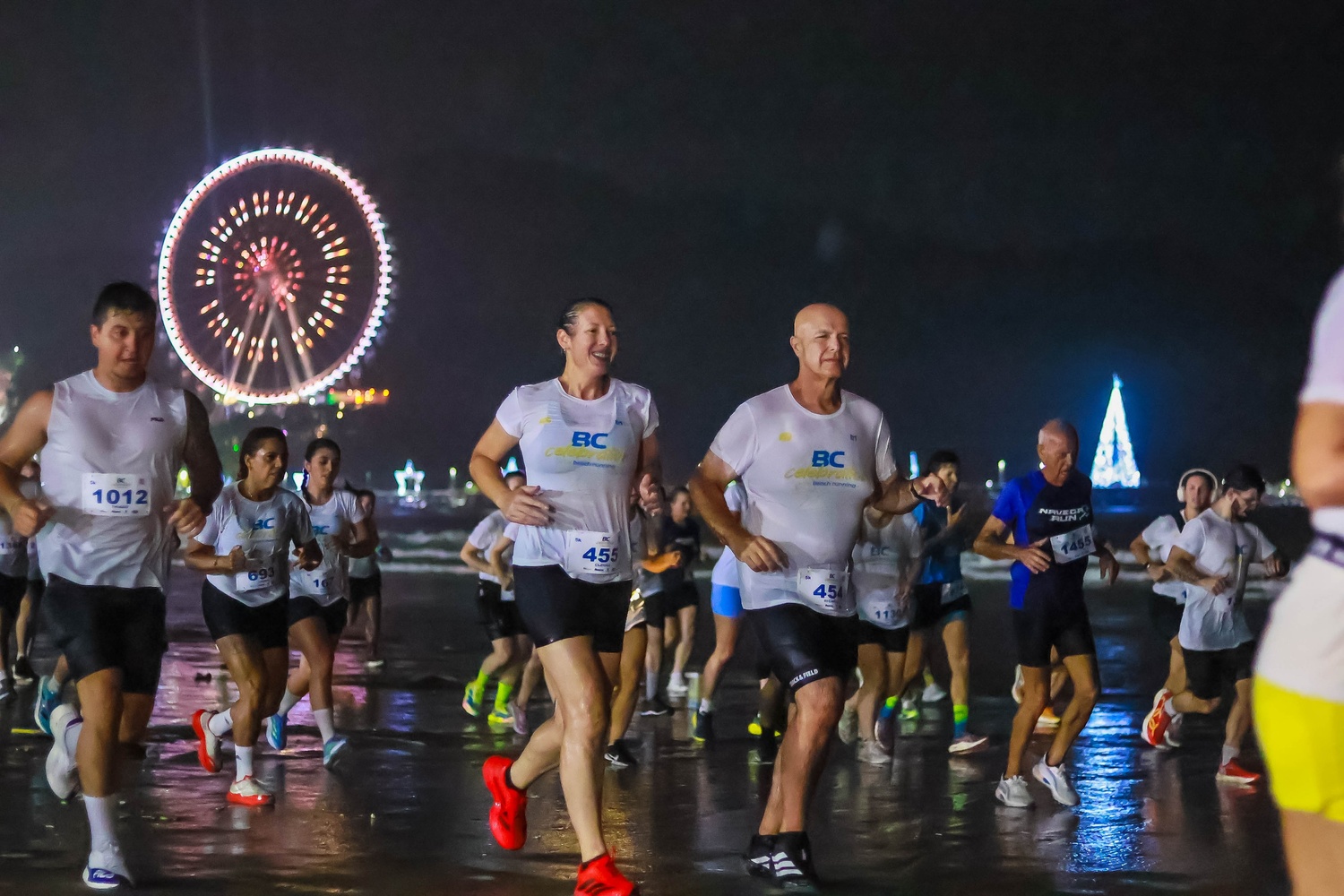 Largada da corrida BC Celebration